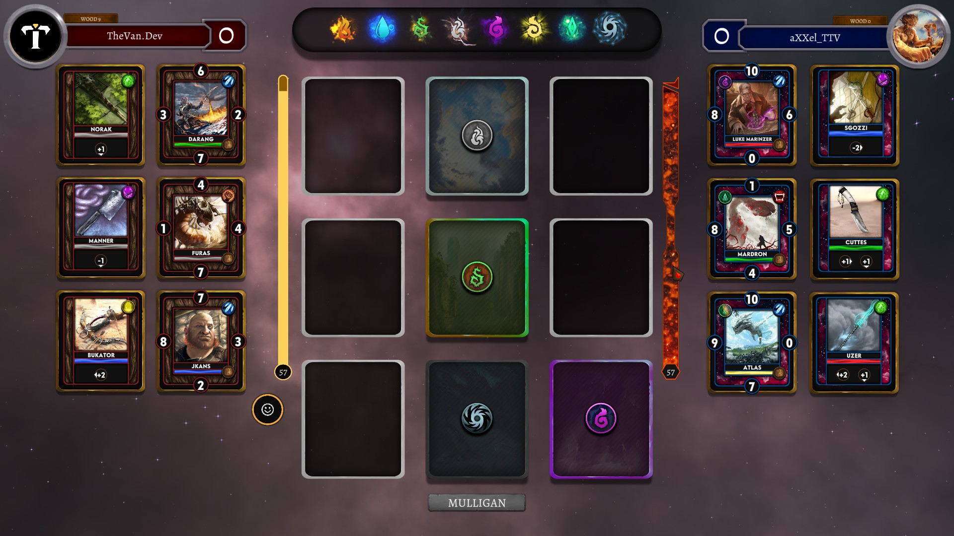 Ancient Battlegrounds in Temperia - Epic card battle arena